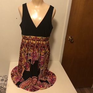 Sandra Darren Maxi Empire Waist Dress